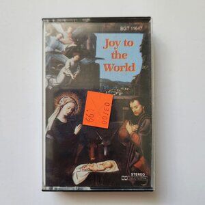 Joy To The World Cassette Tape Christmas Songs 1989 CBS Records